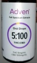 ADVEN 100:5 (100mg/ml CBD - 5mg/ml THC)