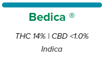 Bedica (20mg per ml THC) 20:0 